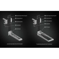 WINWING Joystick Desk Mount 2 mit Profilstange