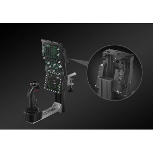 WINWING Throttle Desk Mount 5 mit Profilstange