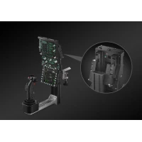 WINWING Throttle Desk Mount 5 mit Profilstange