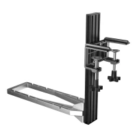 WINWING Throttle Desk Mount 5 mit Profilstange