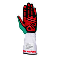 Alpinestars TECH-1 K V3 grün/weiß Handschuhe