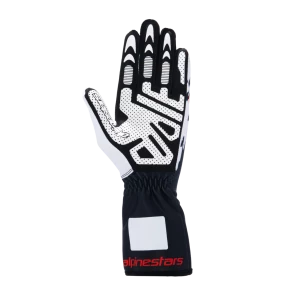 Alpinestars TECH-1 K V3 Schwarz Weiß Rot Handschuhe