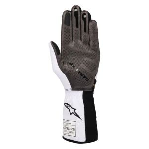 Alpinestars TECH-1 KX V4 White Black Gold Gloves