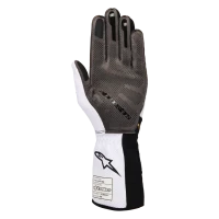 M Alpinestars TECH-1 KX V4 Weiß Schwarz Gold Handschuhe