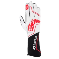 Alpinestars TECH-1 KX V4 Schwarz Weiß Rot Handschuhe