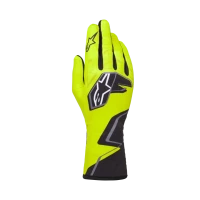 Alpinestars Tech-1 K Race V2 Gloves Graphic 1 Yellow Fluo Black White L