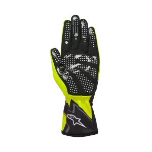 Alpinestars Tech-1 K Race V2 Gloves Graphic 1 Yellow Fluo...