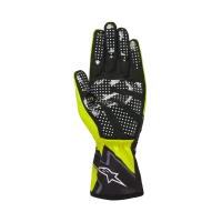 Alpinestars Tech-1 K Race V2 Handschuhe Graphic 1 Yellow Fluo Black White XXL