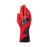 Alpinestars Tech-1 K Race V2 Handschuhe Graphic 1 Red Bright Black White