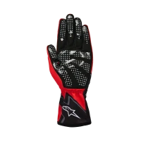 S Alpinestars Tech-1 K Race V2 Handschuhe Graphic 1 Red Bright Black White