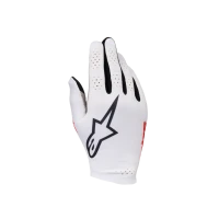 M Alpinestars Gaming-Handschuhe Graphic 1 Silver Ice Black Red Tangerine