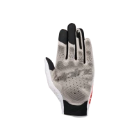 M Alpinestars Gaming-Handschuhe Graphic 1 Silver Ice Black Red Tangerine