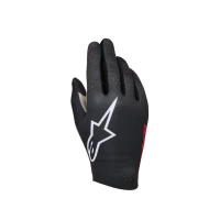 Alpinestars Gaming Gloves Graphic 1 Silver Black Red Tangerine White