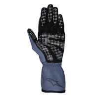 Alpinestars Tech-1 K Race V2 Pure Handschuhe Asphalt Rot Anthrazit M