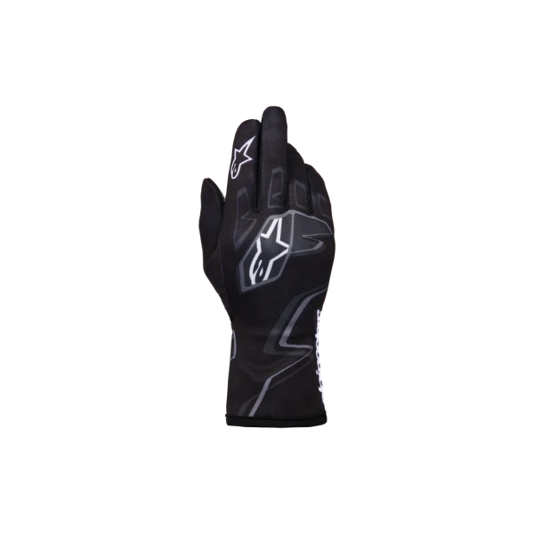 Gants de course auto Sparco Karting Kart K-Rookie blanc noir - taille
