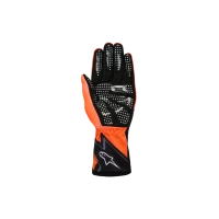Alpinestars Tech-1 K Race S V2 Jugend-Handschuhe Graphic 1 Orange Fluo Black White