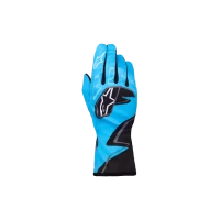 Alpinestars Tech-1 K Race S V2 Jugend-Handschuhe Graphic 1 Cyan Black White