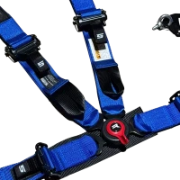 SRS 4 Punkt Gurt mit Schnellverschluss Blau