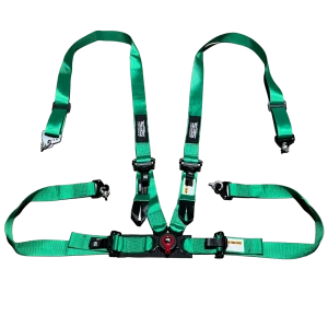SRS 4-Point Harness with Quick Release Green