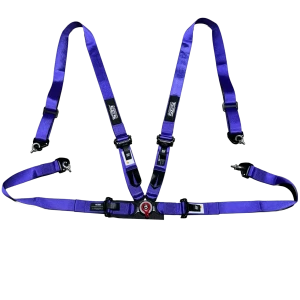 SRS 4-Point Harness with Quick Release Purple
