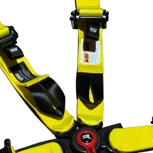 SRS 4-Point Harness with Quick Release Yellow