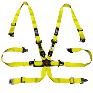 SRS 6 Punkt Gurt mit Schnellverschluss Gelb