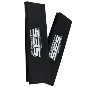 SRS Gurtpolster für 2 Zoll Gurte Schwarz