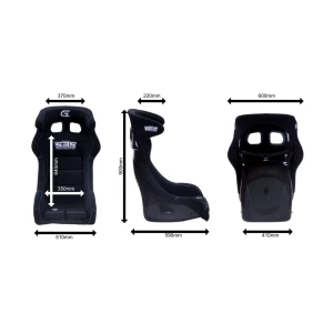 GRIDLOCK PRO ONE L SimRacing Sitz blau