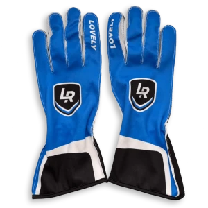 Lovely Simracing Handschuhe Blue L