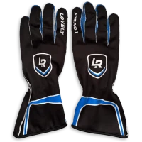 Lovely Simracing Handschuhe Black L