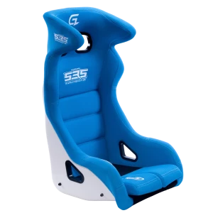 GRIDLOCK PRO ONE XXL Simracing Sitz blau und weiß
