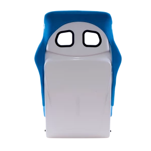 GRIDLOCK PRO ONE XXL Simracing Sitz blau und weiß