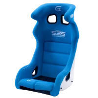 GRIDLOCK PRO ONE XXL Simracing Sitz blau und weiß