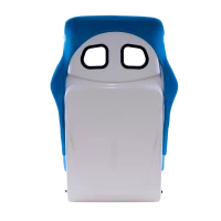 GRIDLOCK PRO ONE XXL Simracing Sitz blau und weiß