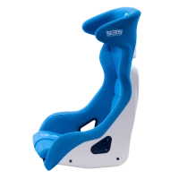 GRIDLOCK PRO ONE XXL Simracing Sitz blau und weiß