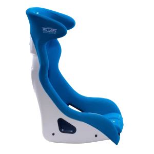 GRIDLOCK PRO ONE L Simracing Sitz blau und weiß