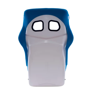 GRIDLOCK PRO ONE L Simracing Sitz blau und weiß