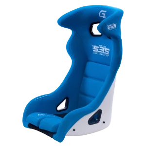 GRIDLOCK PRO ONE L Simracing Sitz blau und weiß