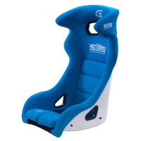 GRIDLOCK PRO ONE L Simracing Sitz blau und weiß