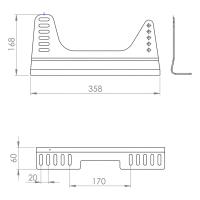GRIDLOCK Sitzhalterung