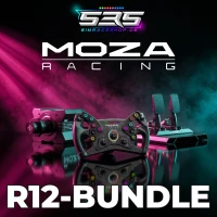 MOZA R12 BUNDLE Truck Sim Wheel CRP2 Pedalset